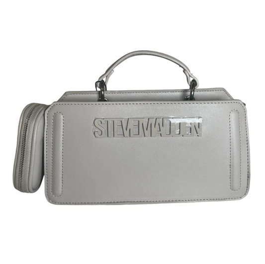 BOLSA STEVE MADDEN GRIS CON MONEDERO