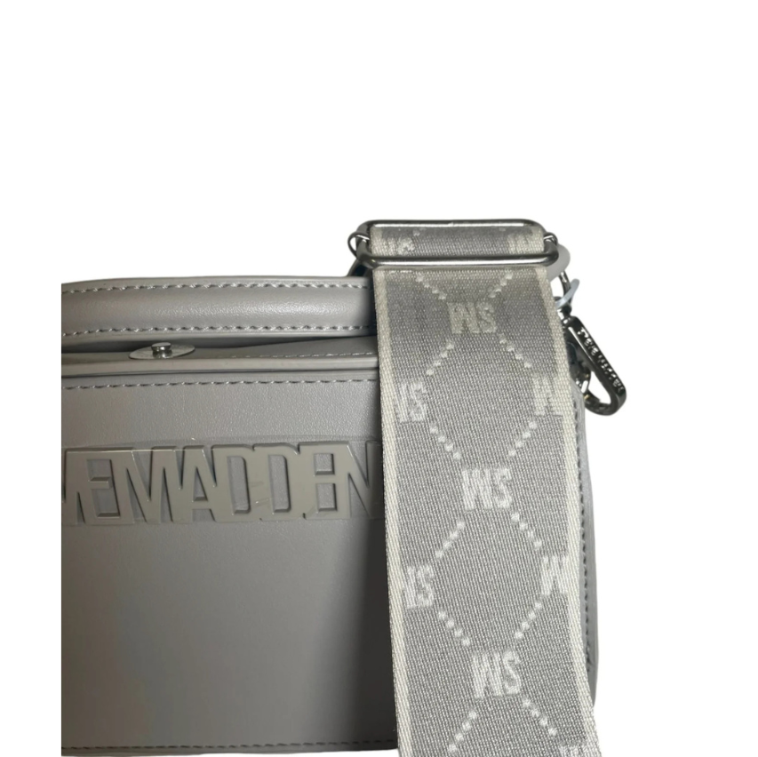 BOLSA STEVE MADDEN GRIS CON MONEDERO