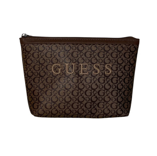 COSMETIQUERA GUESS MARRON