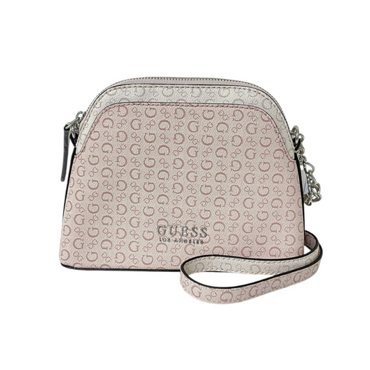 BOLSA GUESS LOS ANGELES MONOGRAM ROSA